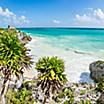 Tulum God Of Wind Temple Ruins Panoramic, Cozumel, Mexico