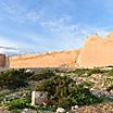 View of the Kasbah Oufella fortress in Agadir, Morocco