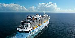 Anthem of the Seas Aerial Stern Sailing