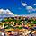 Athens (Piraeus), Greece, View of city and Acropolis