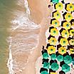 Tropical Beach Aerial View, Banana Coast, Honduras