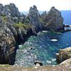 A coastal cliff in France