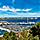 Aerial View of Harbor, Cannes, France 