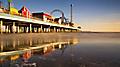 Pleasure Pier Sunrise, Galveston, Texas