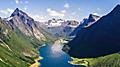 Mountain River during Sunrise, Geiranger, Norway