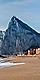 Gibraltar, United Kingdom, Rock View From Beach