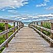 Wooden Walkway to the Beach, Orlando, Florida