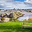 The reversing falls in Saint John, New Brunswick