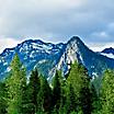 View of mountains in Seattle, Washington