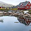 Summer time of Nanortalik in Greenland