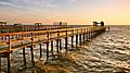 Texas Galveston Pier Sunset