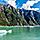 Seascape Mountain Side Ocean, Tracy Arm Fjord, Alaska