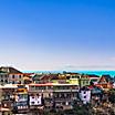 View on Cityscape of Historical City Valparaiso, Chile